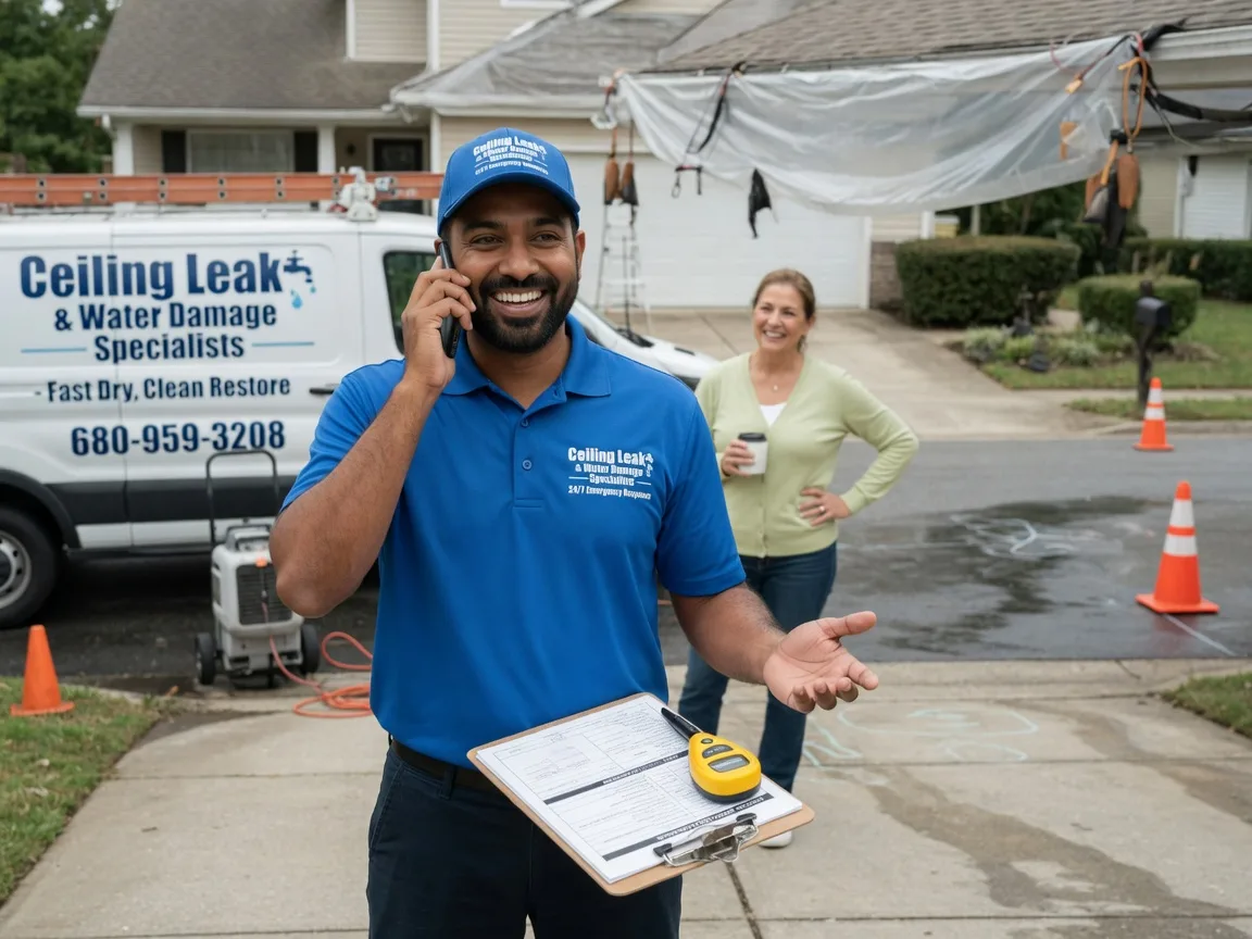 Ceiling Leak Cleanup Glenville, WV FAQs